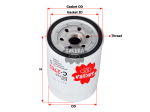 C-2702 SAKURA OIL FILTER