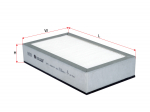 SFC82619 - Cabin Paper Element - Standard