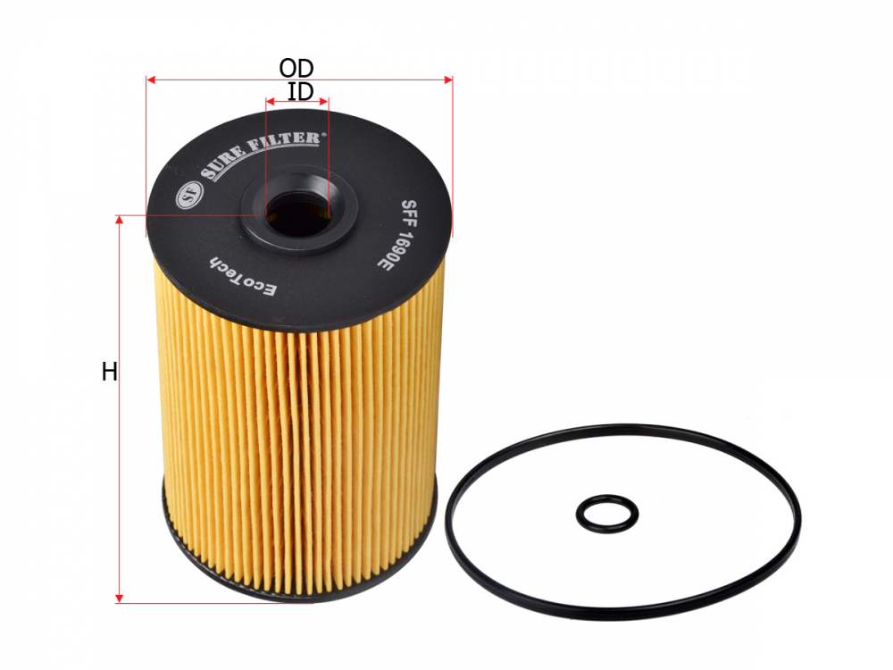 FUEL FILTER SFF1690E - Element Eco Type - Filtration Warehouse Ltd ...