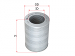 SFH1180 - Element Metal End Cap with Glass Fibre Media