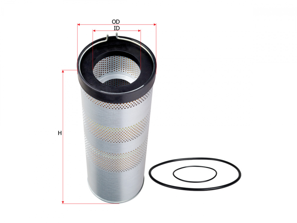 HYDRAULIC FILTER SFH6608 - Element Metal End Cap - Filtration Warehouse ...
