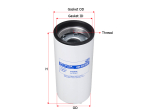 SFR1040FW - Spin - On Water Separator