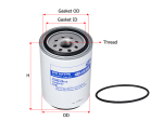 SFR90T1FW - Spin - On Water Separator